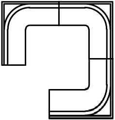 Three Quarter Circle Booth 