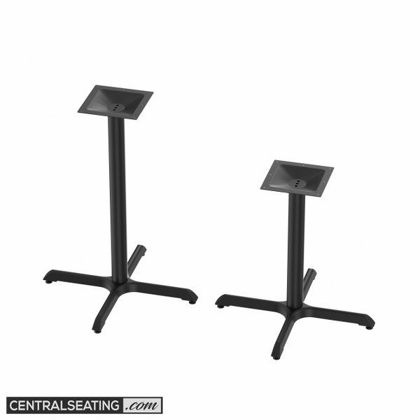 Heavy Duty X Restaurant Table Base, 30"x30" Cross TB3030