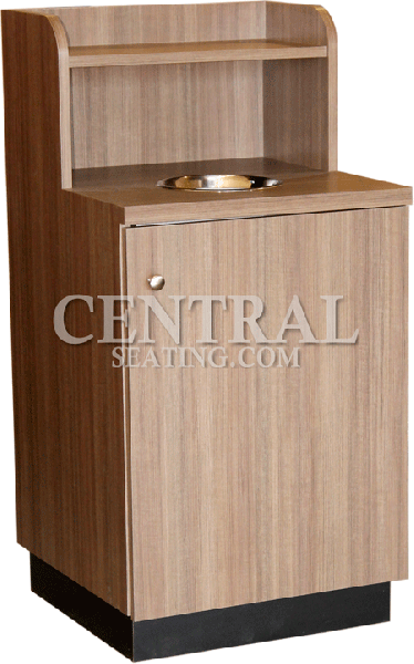 Custom Restaurant Laminated Trash Receptacle CT211
