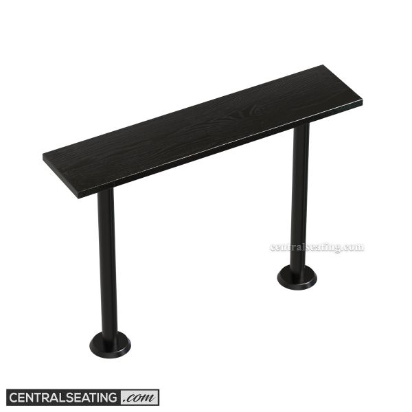 Premium Butcher Block Solid Ashwood Bar Table | Carbonized Black | Buy Online
