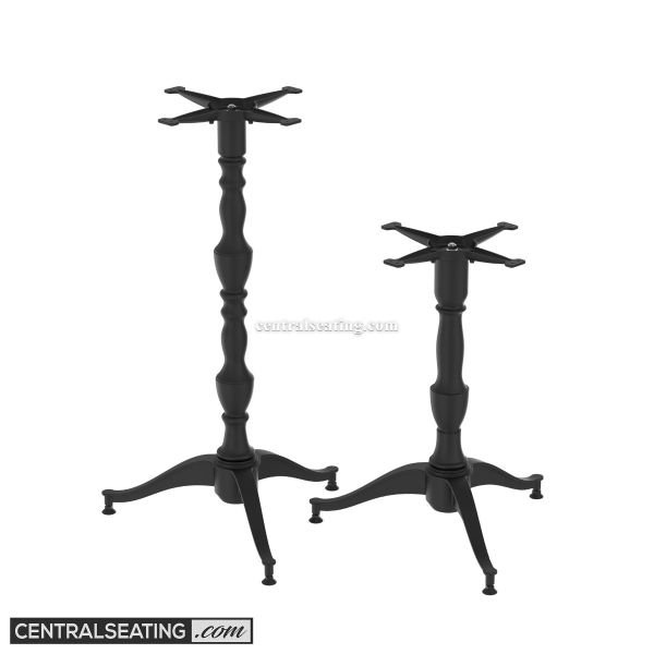 26" Spread Premium 3-Prong Designer Table Base | Commercial-Grade, Adjustable, Stylish