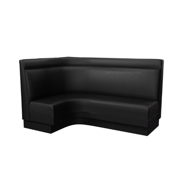 Plain Back with Head Roll L Shaped Restaurant Booth - B1006