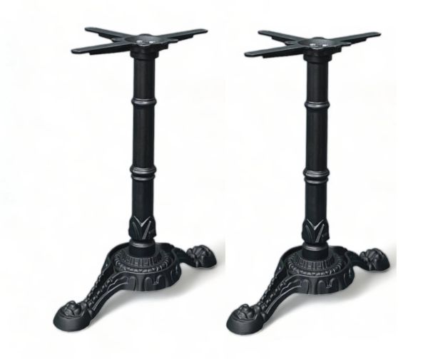 Vintage T-Base Table Support | Cast Iron Strength