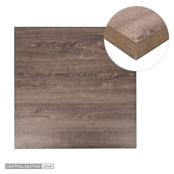 Graphite Color Laminated Table Top, Robust 2" Thick TLT52G