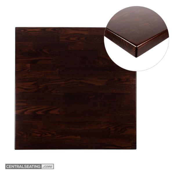 Tobacco Color Custom Butcher Ashwood Table Top TWT24T