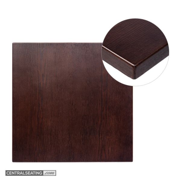 1-1/2" Thick Walnut Oak Veneer Table Top – Stylish & Eco-Friendly