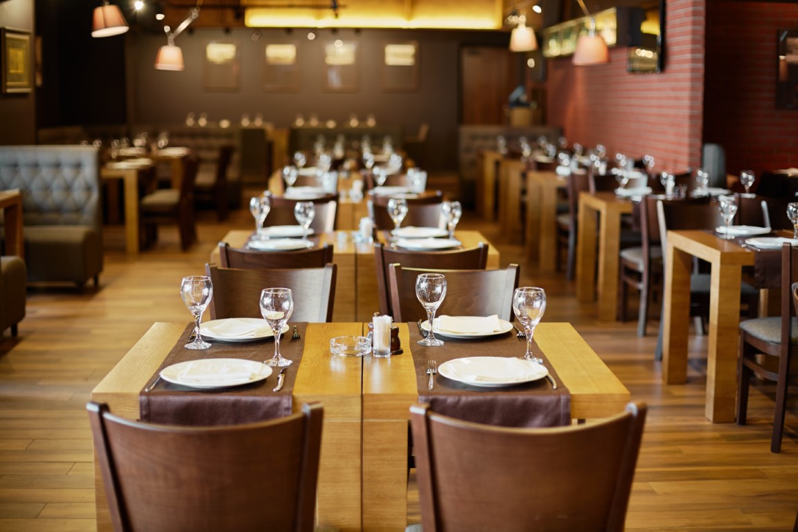 restaurant tables and chairs